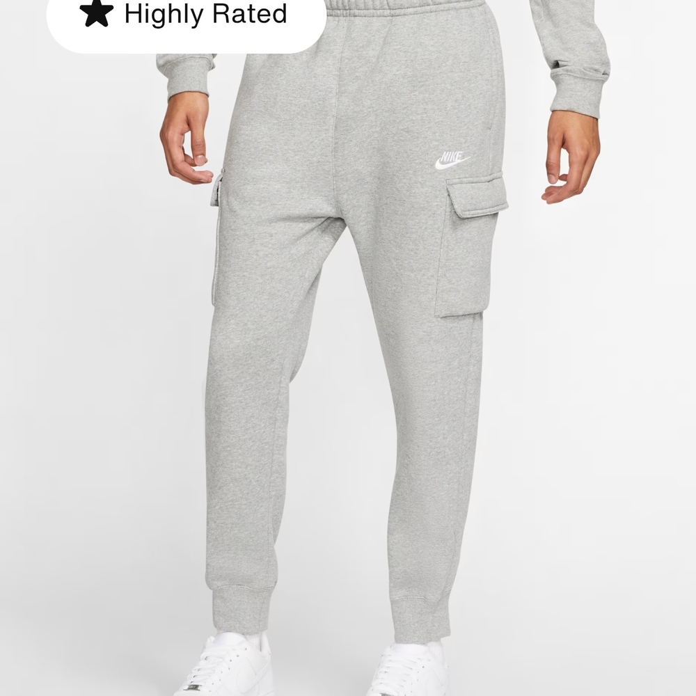 Nike Men's Light Gray Joggers